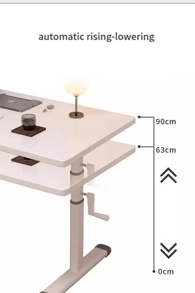 میز کامپیوتر و گیمینگ NKX با قابلیت تنظیم ارتفاع ارگونومیک، ایستگاه کاری ۸۰ سانتی متری