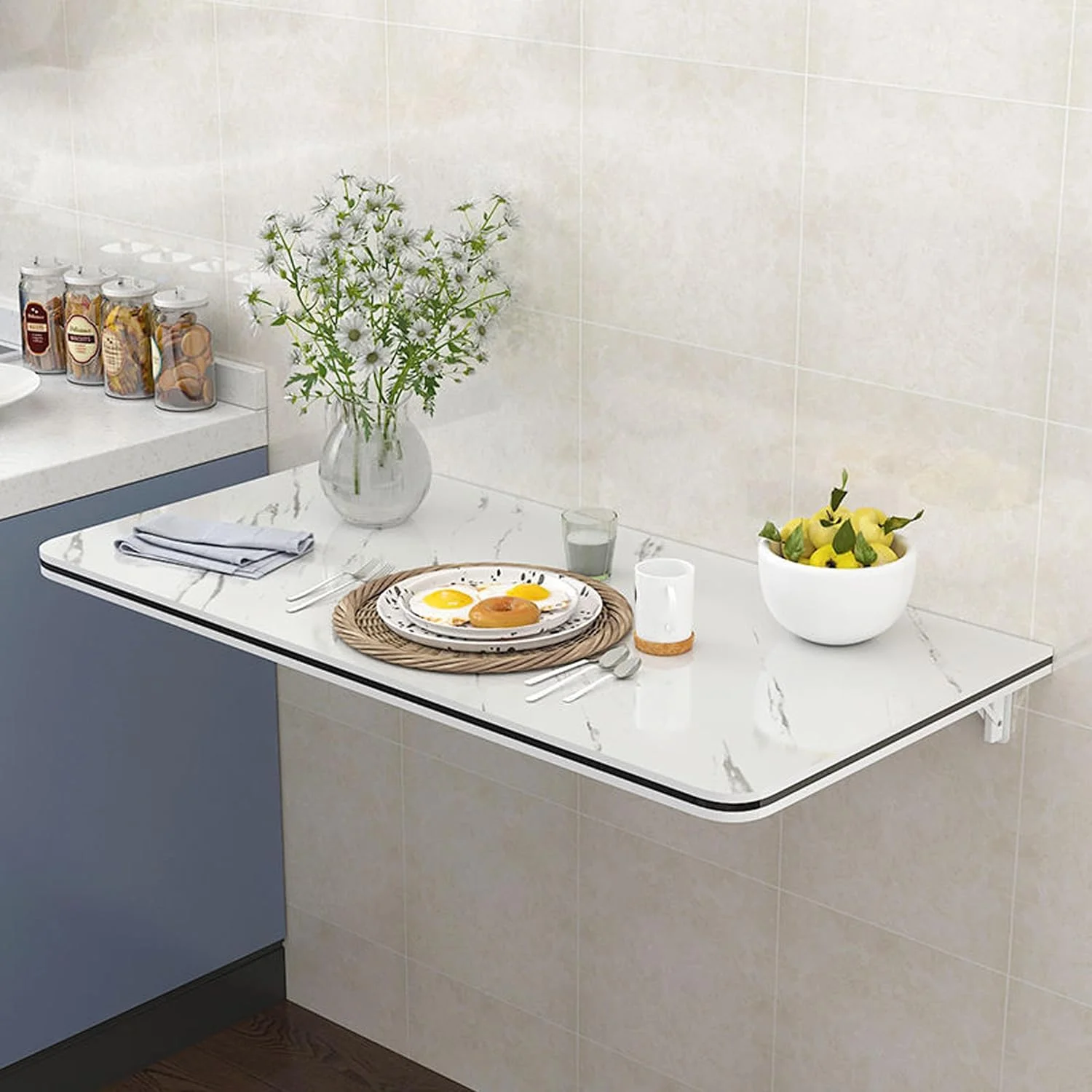 میز تاشو دیواری، میز لباسشویی برای تا کردن لباس، میز شناور دیواری برای فضاهای کوچک، ایستگاه کاری کامپیوتر اداری خانگی، میز کار مطالعه، غذاخوری آشپزخانه (سفید 60x40 سانتی متر) میز تاشو دیواری، میز لباسشویی برای تا کردن لباس، میز شناور دیواری برای فضاهای کوچک، ایستگاه کاری کامپیوتر اداری خانگی، میز کار مطالعه، غذاخوری آشپزخانه (سفید 60x40 سانتی متر)