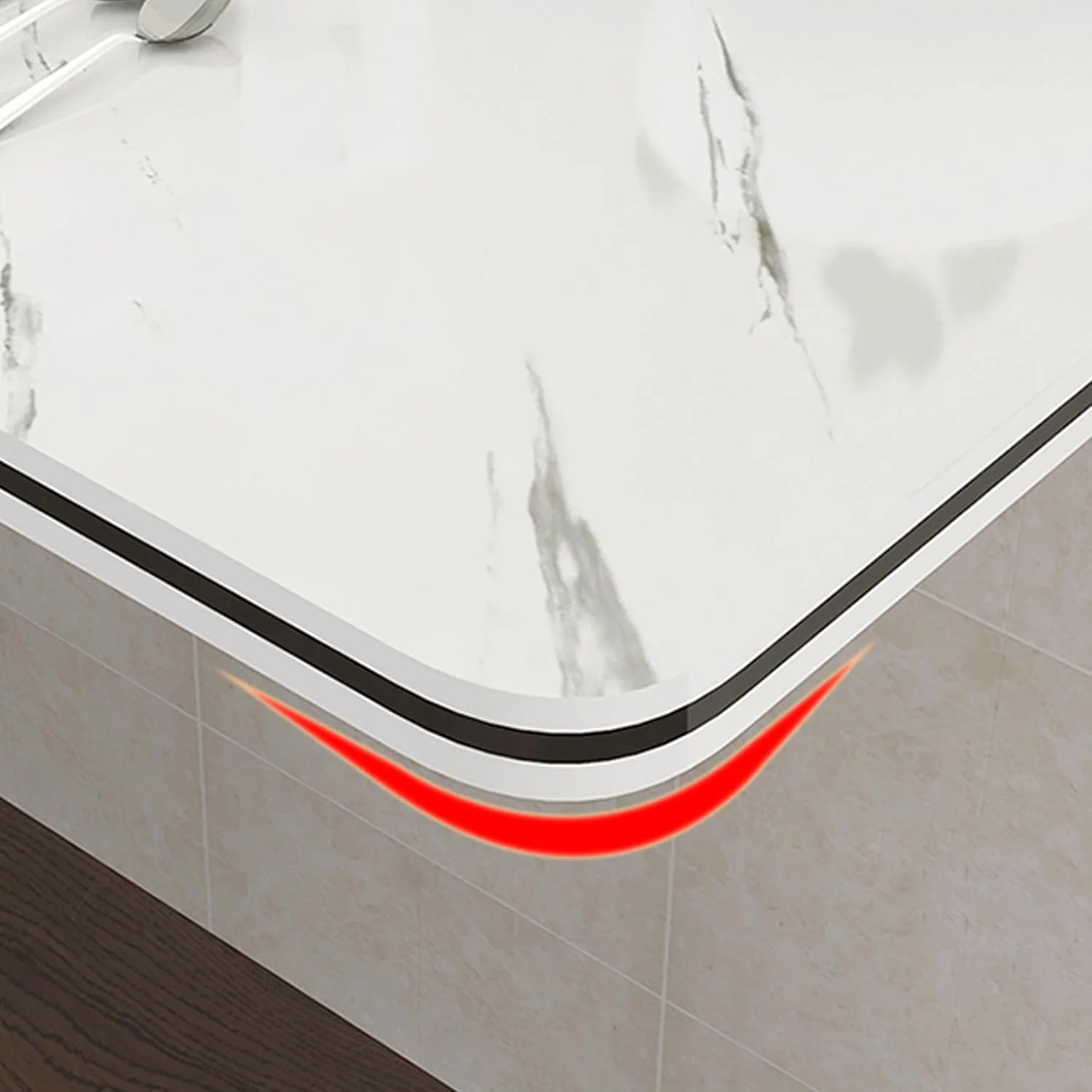 میز تاشو دیواری، میز لباسشویی برای تا کردن لباس، میز شناور دیواری برای فضاهای کوچک، ایستگاه کاری کامپیوتر اداری خانگی، میز کار مطالعه، غذاخوری آشپزخانه (سفید 60x40 سانتی متر) میز تاشو دیواری، میز لباسشویی برای تا کردن لباس، میز شناور دیواری برای فضاهای کوچک، ایستگاه کاری کامپیوتر اداری خانگی، میز کار مطالعه، غذاخوری آشپزخانه (سفید 60x40 سانتی متر)