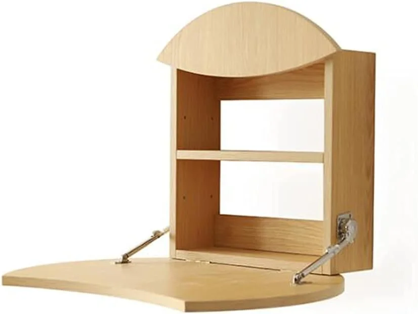 میز تاشو دیواری ZJCQA، میز کامپیوتر چند منظوره با قابلیت تاشوندگی و نصب روی دیوار، دارای محفظه های ذخیره سازی برای خانه و دفتر میز تاشو دیواری ZJCQA، میز کامپیوتر چند منظوره با قابلیت تاشوندگی و نصب روی دیوار، دارای محفظه های ذخیره سازی برای خانه و دفتر