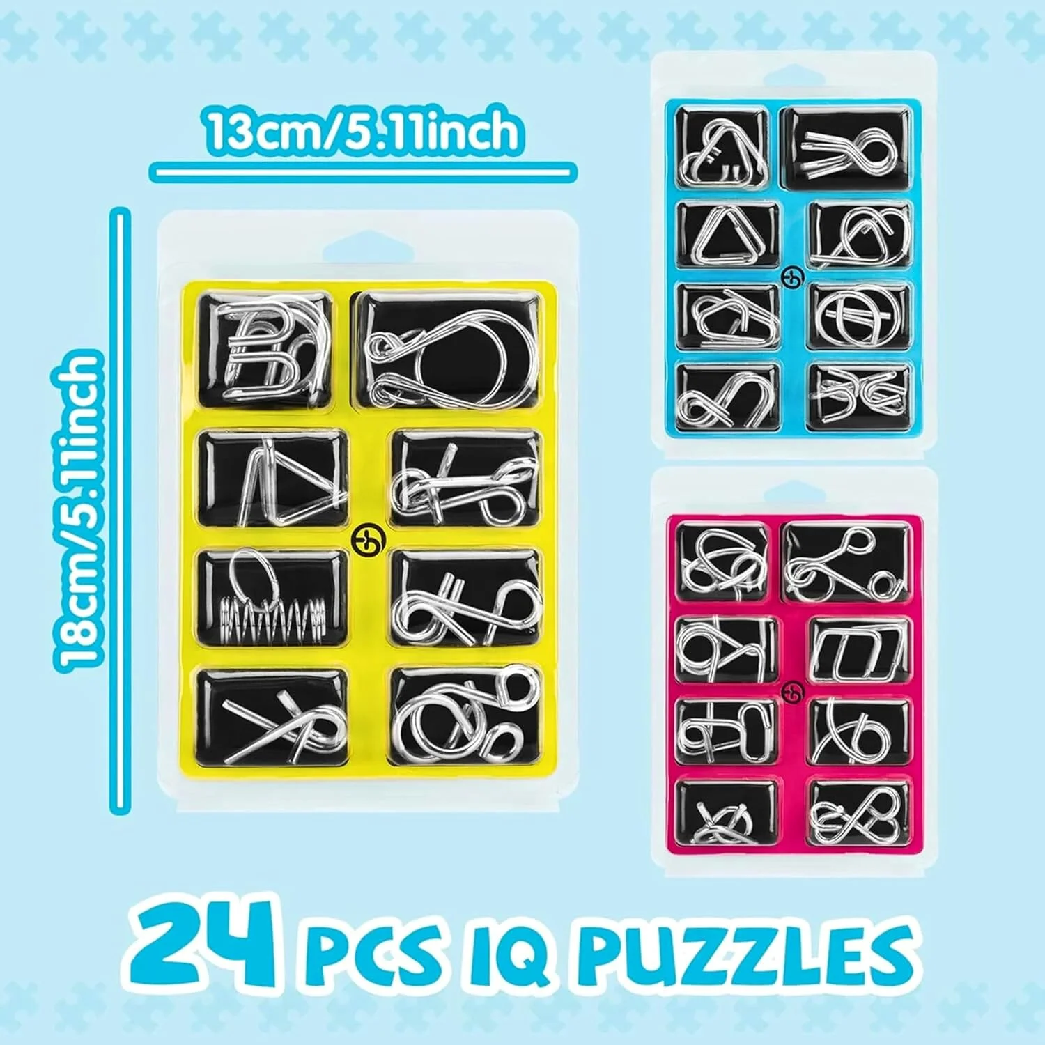 اسباب بازی های فکری پازل هوش برای کودکان 4-12 سال، پازل های سیم فلزی، بازی های فکری برای کودکان 5-7 سال، اسباب بازی تست هوش بازی فکری، پازل شعبده بازی برای پسران و دختران 8-11 سال، آموزش STEM اسباب بازی های فکری پازل هوش برای کودکان 4-12 سال، پازل های سیم فلزی، بازی های فکری برای کودکان 5-7 سال، اسباب بازی تست هوش بازی فکری، پازل شعبده بازی برای پسران و دختران 8-11 سال، آموزش STEM