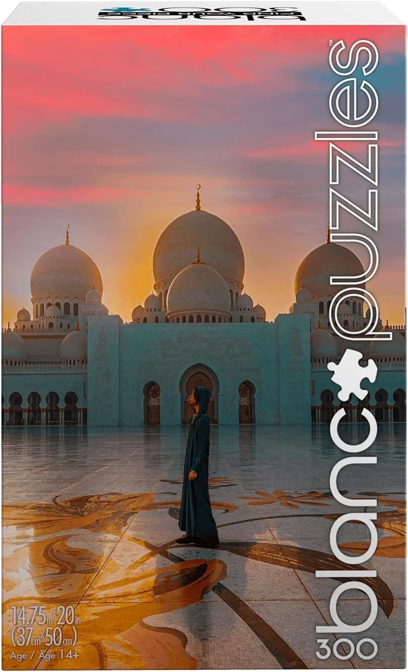 پازل 300 تکه بزرگسالان با طرح مسجد ابوظبی در غروب آفتاب پازل 300 تکه بزرگسالان با طرح مسجد ابوظبی در غروب آفتاب