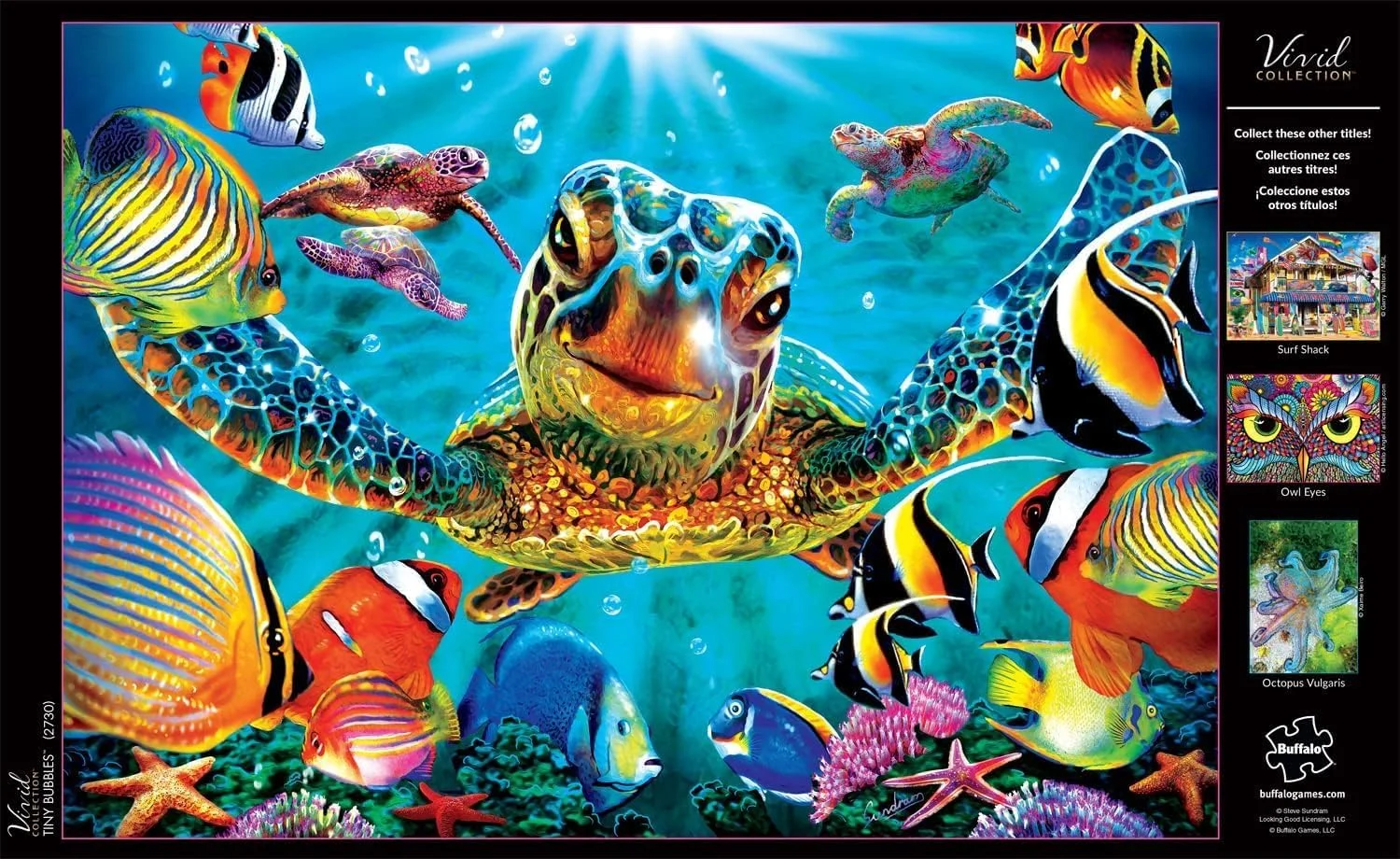 بازی بوفالو گیمز - مجموعه زنده - حباب های کوچک - پازل 300 تکه بزرگ