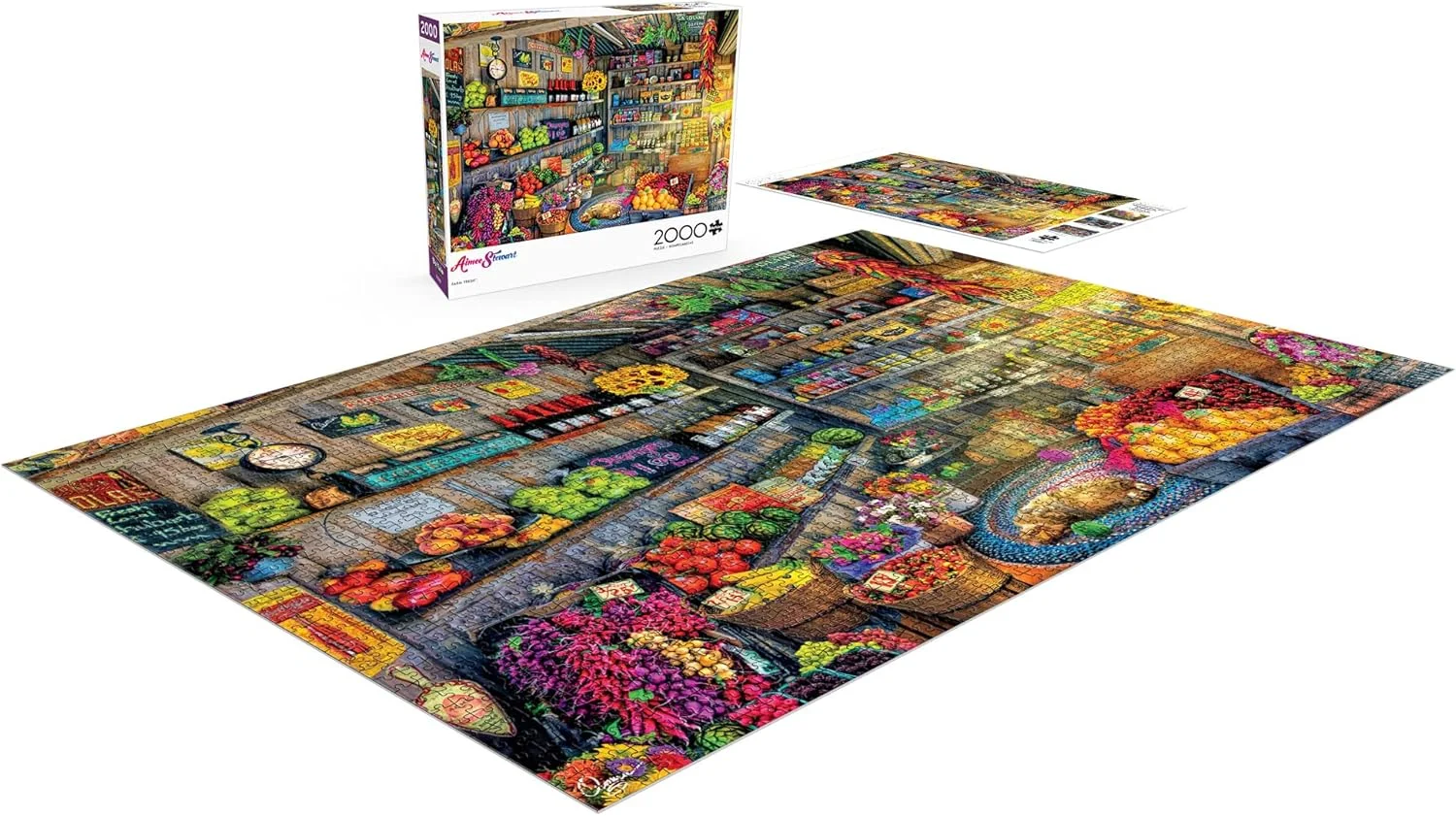 بازی بوفالو - محصولات تازه مزرعه - پازل 2000 تکه