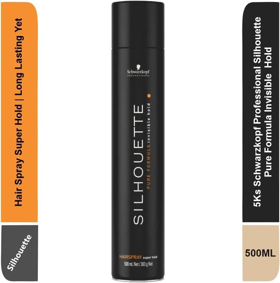 اسپری موی سر شوارتزکف پروفشنال سیلوئت پیور فرمول، نگهدارنده نامرئی (750 میلی لیتر) اسپری موی سر شوارتزکف پروفشنال سیلوئت پیور فرمول، نگهدارنده نامرئی (750 میلی لیتر)