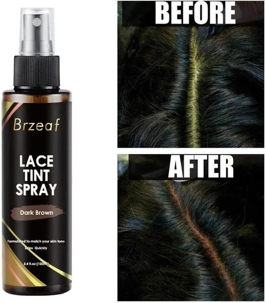 اسپری رنگ توری مو زنانه 100 میلی لیتری، ابزار یکنواخت حالت دهنده مو، اسپری چسب اکستنشن موی طبیعی بانوان، ابزار آرایشگری، قهوه ای تیره اسپری رنگ توری مو زنانه 100 میلی لیتری، ابزار یکنواخت حالت دهنده مو، اسپری چسب اکستنشن موی طبیعی بانوان، ابزار آرایشگری، قهوه ای تیره