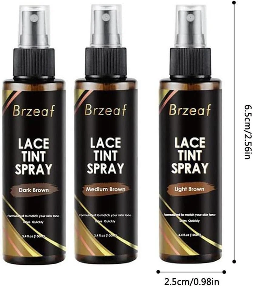 اسپری رنگ توری مو زنانه 100 میلی لیتری، ابزار یکنواخت حالت دهنده مو، اسپری چسب اکستنشن موی طبیعی زنانه، قهوه ای مشکی اسپری رنگ توری مو زنانه 100 میلی لیتری، ابزار یکنواخت حالت دهنده مو، اسپری چسب اکستنشن موی طبیعی زنانه، قهوه ای مشکی