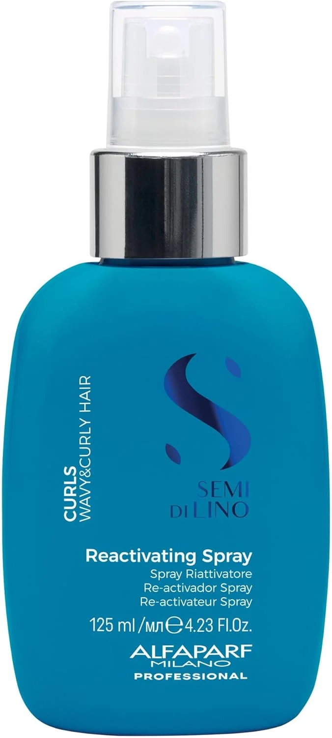 اسپری احیا کننده فر مو آلفاپارف میلانو سمی دی لینو مخصوص موهای فر 125 میلی لیتر