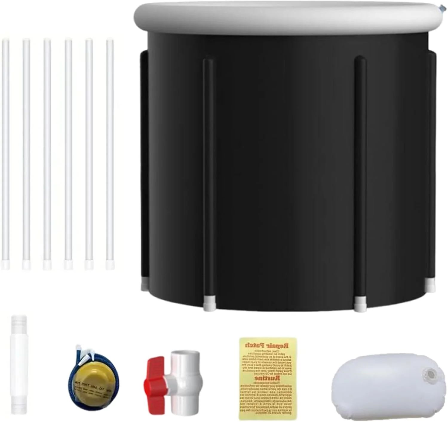 وان حمام تاشو - وان حمام بزرگ تاشو و ضد نشت برای خانه، حیاط خلوت، کمپینگ، مسافرت، پاسیو، ساحل، حمام، باغ خانوادگی