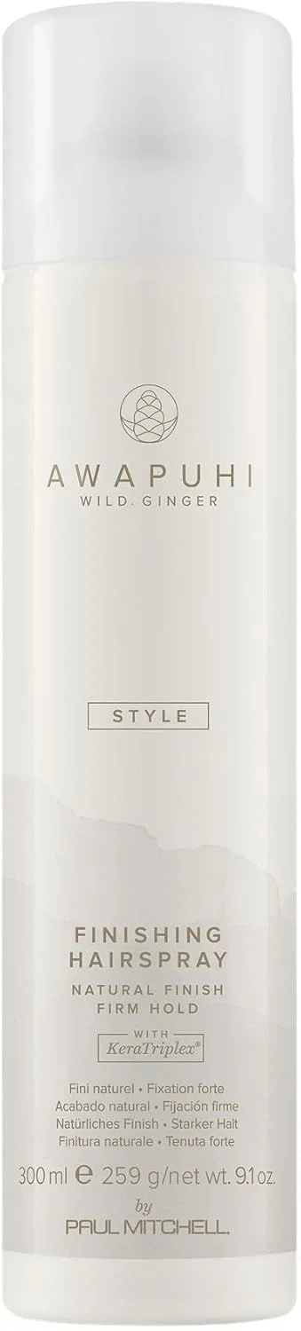 اسپری حالت دهنده مو زنجبیل وحشی آواپوهی از پل میچل، با قدرت نگهداری قوی و ظاهری طبیعی، مناسب برای انواع مو، 260 گرم