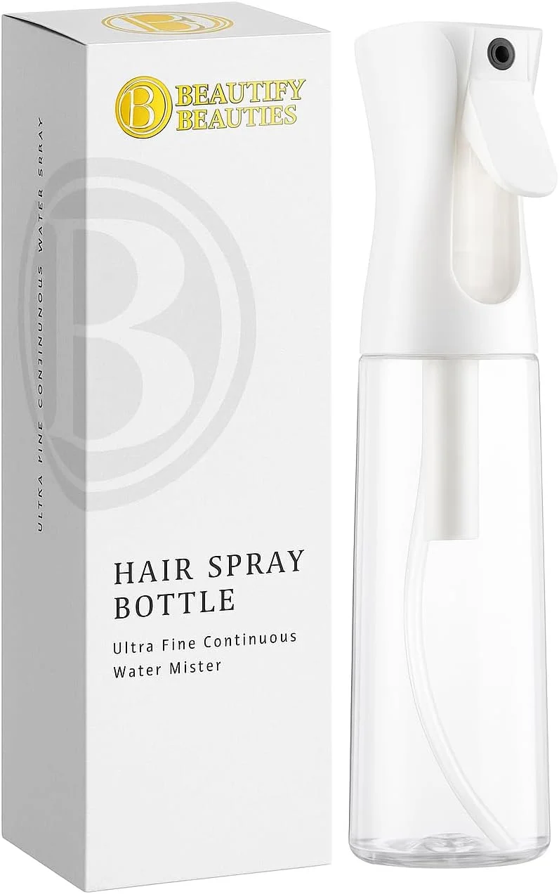 بطری اسپری BeautifyBeauties برای مو - بطری اسپری مه پاش مداوم برای آرایش مو، نظافت، گیاهان، حیوانات خانگی، آرایشگاه ها، سالن ها، رایحه های روغن های ضروری (298 میلی لیتر) بطری اسپری BeautifyBeauties برای مو - بطری اسپری مه پاش مداوم برای آرایش مو، نظافت، گیاهان، حیوانات خانگی، آرایشگاه ها، سالن ها، رایحه های روغن های ضروری (298 میلی لیتر)
