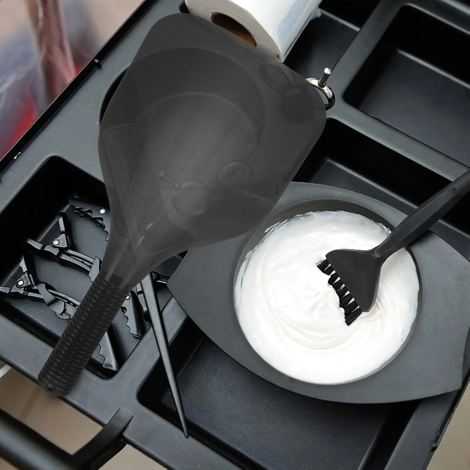 محافظ اسپری سالن آرایشگری Beaupretty، محافظ پلاستیکی قابل استفاده مجدد اسپری مو، پدهای اصلاح مو، محافظ چشم برای آرایشگاه محافظ اسپری سالن آرایشگری Beaupretty، محافظ پلاستیکی قابل استفاده مجدد اسپری مو، پدهای اصلاح مو، محافظ چشم برای آرایشگاه