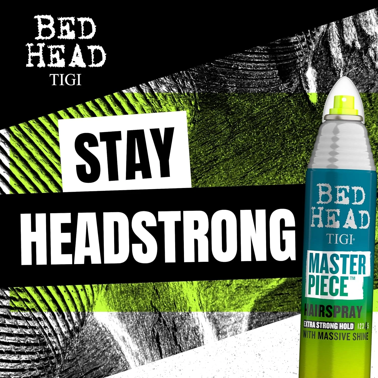 اسپری مو کنترل وز مو Bed Head by TIGI - اسپری مراقبت از مو Masterpiece با قدرت نگهداری فوق العاده برای موهای فوق العاده براق و درخشان - 340 میلی لیتر