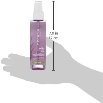 بایولاج | HydraSource | میست موی خشک | اسپری میست آبرسان با آلوئه ورا | برای موهای خشک 125 میلی لیتر