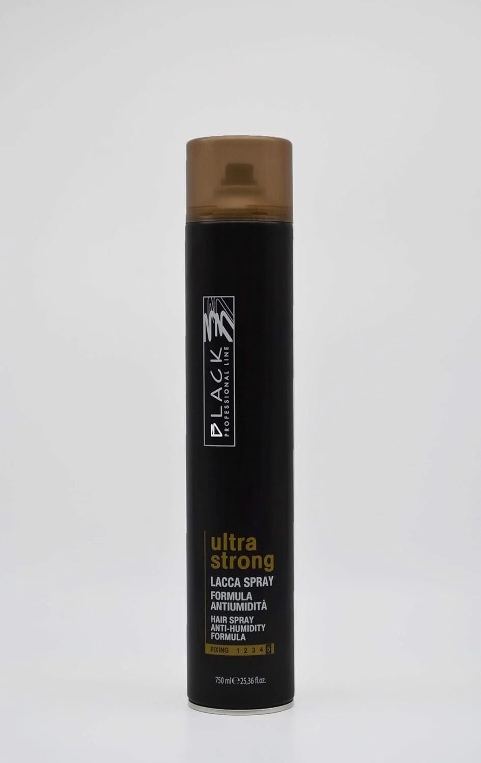 اسپری موی فوق العاده قوی مشکی حرفه ای 750 میلی لیتر