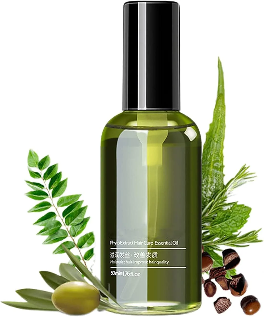 اسپری ترمیم کننده پوست سر موی زیتون بلوسومز، اسپری سرم فرمول رشد مو بلوسومز، اسپری روغن زیتون مو، محصولات روغن زیتون ترمیم کننده پوست سر برای موهای خشک، وز و آسیب دیده (1 عدد)