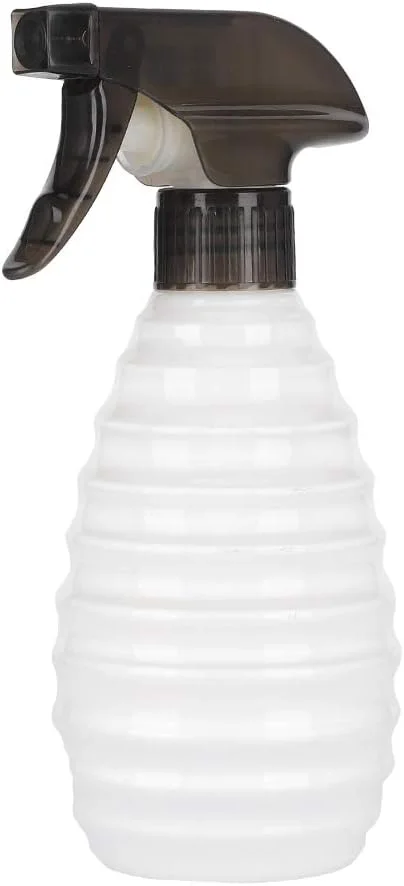 بطری اسپری، بطری اسپری کوچک 400 میلی لیتری آرایشگری، اسپری کننده با غبار ریز برای آرایشگاه، ابزار حالت دهی مو (سفید)