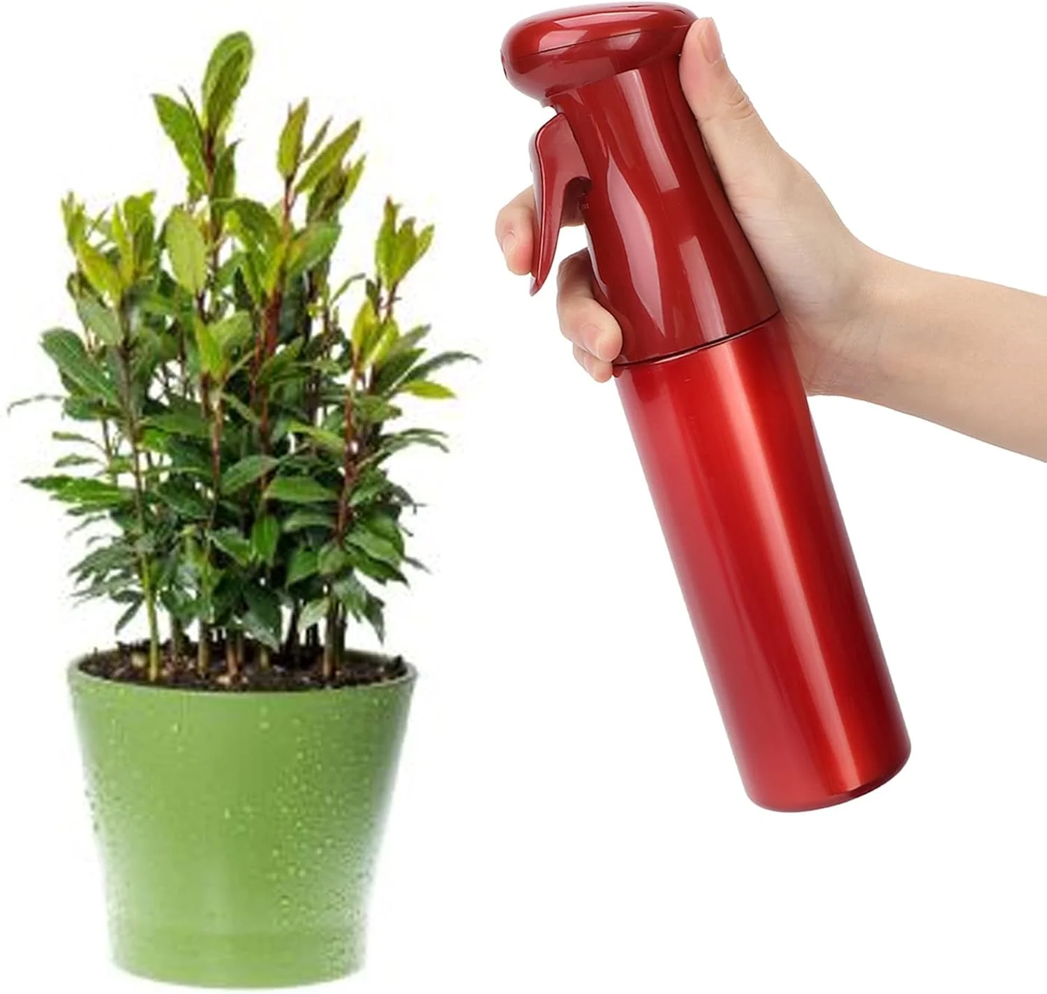 بطری اسپری، بطری اسپری کوچک، بطری مه پاش 300 میلی لیتری با مه بسیار ظریف و ضد نشت برای حالت دادن به مو و تمیز کردن