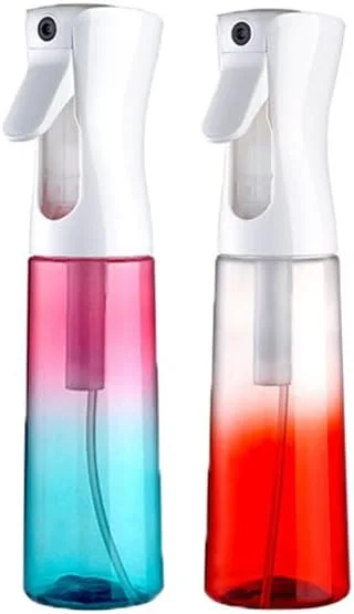 (2 عدد) بطری اسپری مو، بطری خالی اسپری آب پیوسته برای آرایش مو، مراقبت از پوست، نظافت و اسپری گیاهان، 300 میلی لیتر