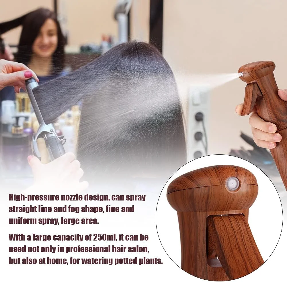 بطری اسپری آب خالی، بطری اسپری موی فر با مه پاش ریز برای حالت دادن مو در صبح، آرایش مو، گیاهان، حیوانات خانگی، نظافت (250 میلی لیتر) بطری اسپری آب خالی، بطری اسپری موی فر با مه پاش ریز برای حالت دادن مو در صبح، آرایش مو، گیاهان، حیوانات خانگی، نظافت (250 میلی لیتر)