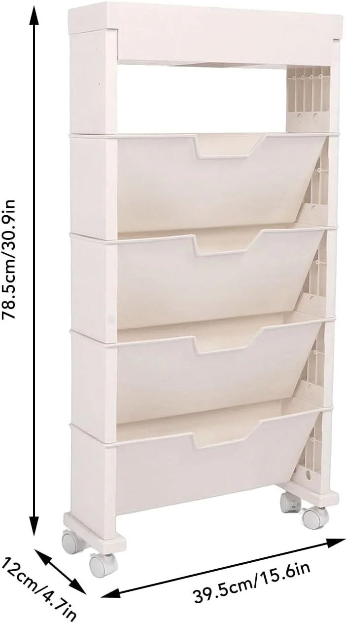 قفسه کتاب متحرک، قفسه کتاب 5 طبقه، قفسه کتاب متحرک با ظرفیت زیاد، قفسه کتاب چرخ دار برای مطالعه کودکان، دانش آموزان در اتاق خواب، نشیمن و مدرسه قفسه کتاب متحرک، قفسه کتاب 5 طبقه، قفسه کتاب متحرک با ظرفیت زیاد، قفسه کتاب چرخ دار برای مطالعه کودکان، دانش آموزان در اتاق خواب، نشیمن و مدرسه