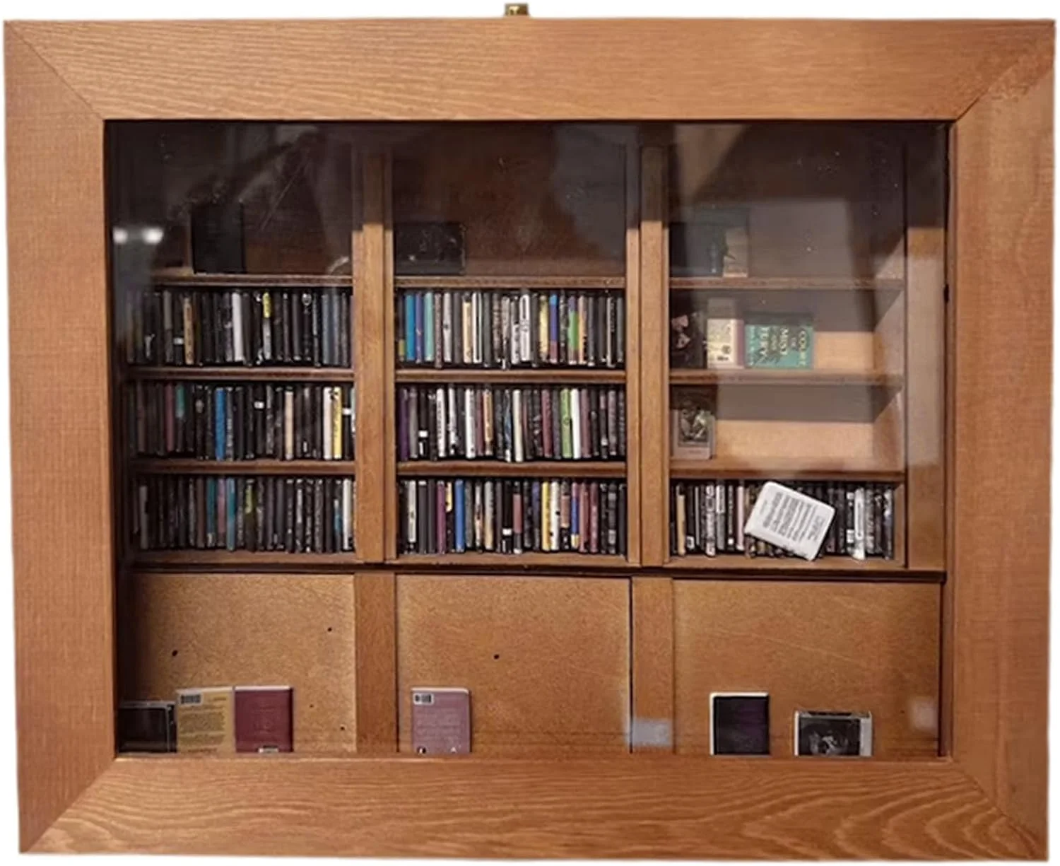 اسباب بازی ضد استرس قفسه کتاب | تزئین قفسه کتاب چوبی لرزان، ویترین کتاب لرزان سه بعدی، فیجت لرزشی قفسه کتاب مینیاتوری برای کار، مطالعه، مسافرت اسباب بازی ضد استرس قفسه کتاب | تزئین قفسه کتاب چوبی لرزان، ویترین کتاب لرزان سه بعدی، فیجت لرزشی قفسه کتاب مینیاتوری برای کار، مطالعه، مسافرت