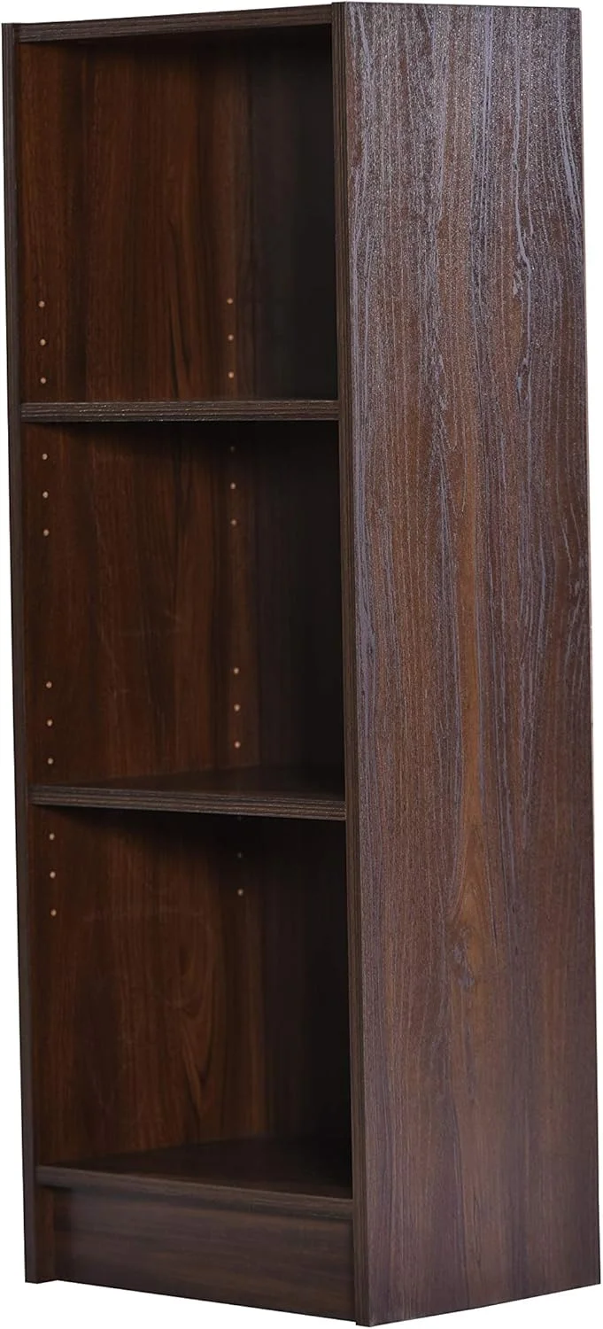 قفسه کتاب و واحد نمایش 3 طبقه DeckUp Lexis (گردویی، روکش مات) قفسه کتاب و واحد نمایش 3 طبقه DeckUp Lexis (گردویی، روکش مات)