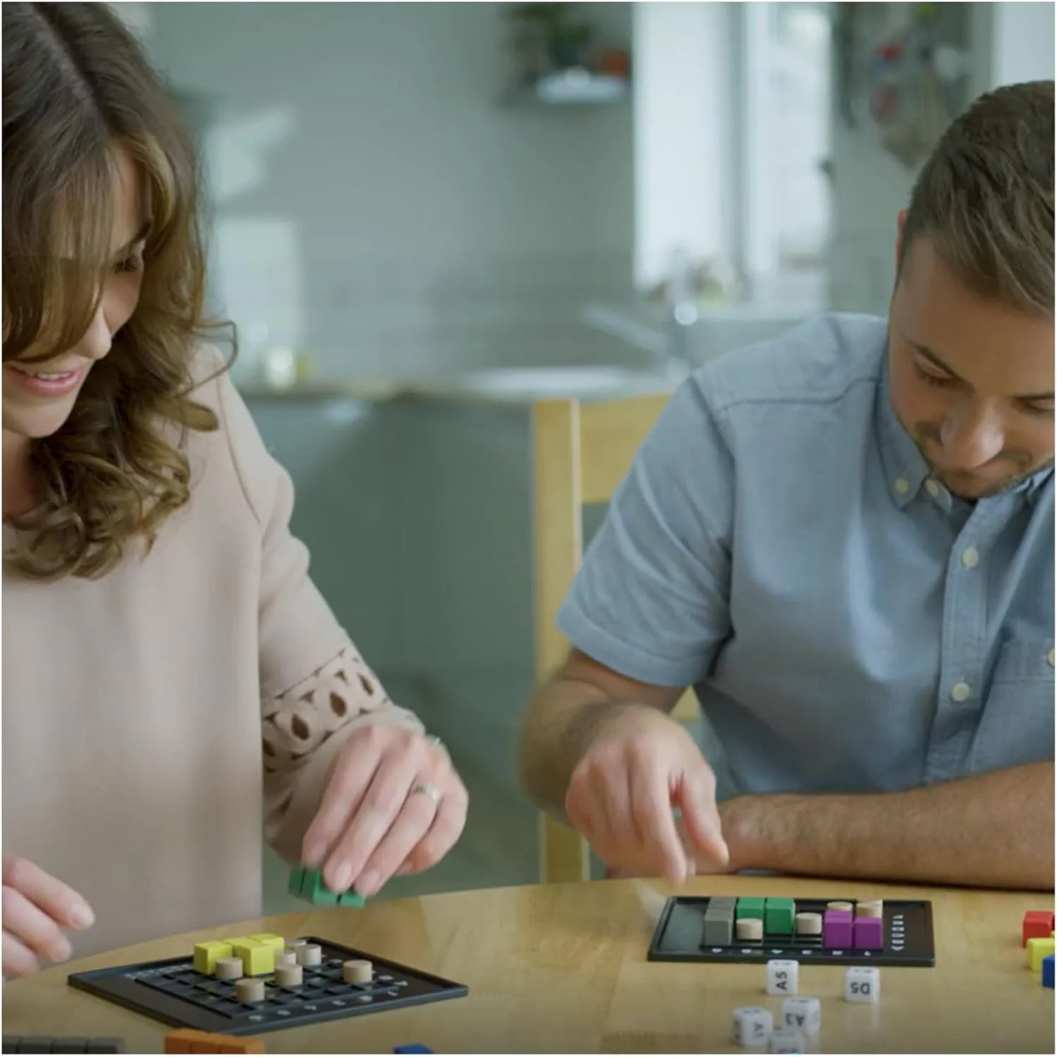 پازل شاد THE GENIUS SQUARE - بازی پازل STEM، برای کودکان، بزرگسالان، بازی تخته ای سرپوشیده خانوادگی و دوستان | یادگیری، سرگرمی، آموزشی، تفریحی، تمرین مغز، مهارت های فضایی، اشکال و کاشی ها پازل شاد THE GENIUS SQUARE - بازی پازل STEM، برای کودکان، بزرگسالان، بازی تخته ای سرپوشیده خانوادگی و دوستان | یادگیری، سرگرمی، آموزشی، تفریحی، تمرین مغز، مهارت های فضایی، اشکال و کاشی ها