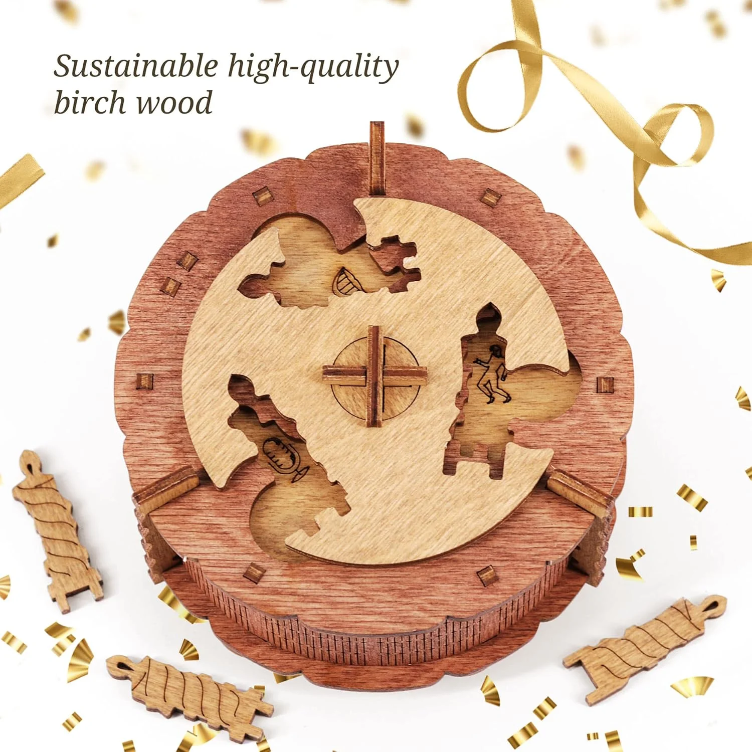 جعبه پازل تولدت مبارک iDventure. هدیه تولد شخصی. صندوقچه گنج مکانیکی. بازی اتاق فرار پازل چوبی سه بعدی. بازی پازل برای بزرگسالان و جعبه پازل برای نوجوانان 14 سال به بالا جعبه پازل تولدت مبارک iDventure. هدیه تولد شخصی. صندوقچه گنج مکانیکی. بازی اتاق فرار پازل چوبی سه بعدی. بازی پازل برای بزرگسالان و جعبه پازل برای نوجوانان 14 سال به بالا