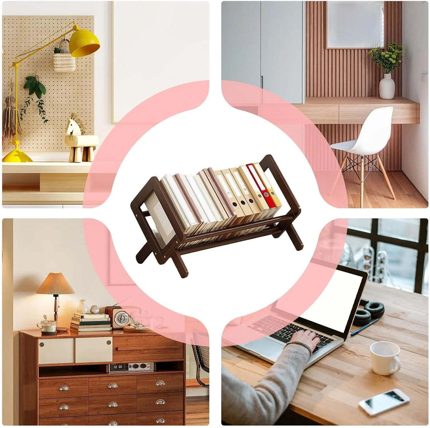 قفسه کتاب رومیزی - قفسه کتاب چوبی میز - قفسه کتاب غیر لغزنده رومیزی - برای سی دی ها، مجلات، اسناد، کتاب ها، اتاق خواب، دفتر، اتاق نشیمن، کلاس درس، کتابخانه، مدرسه قفسه کتاب رومیزی - قفسه کتاب چوبی میز - قفسه کتاب غیر لغزنده رومیزی - برای سی دی ها، مجلات، اسناد، کتاب ها، اتاق خواب، دفتر، اتاق نشیمن، کلاس درس، کتابخانه، مدرسه