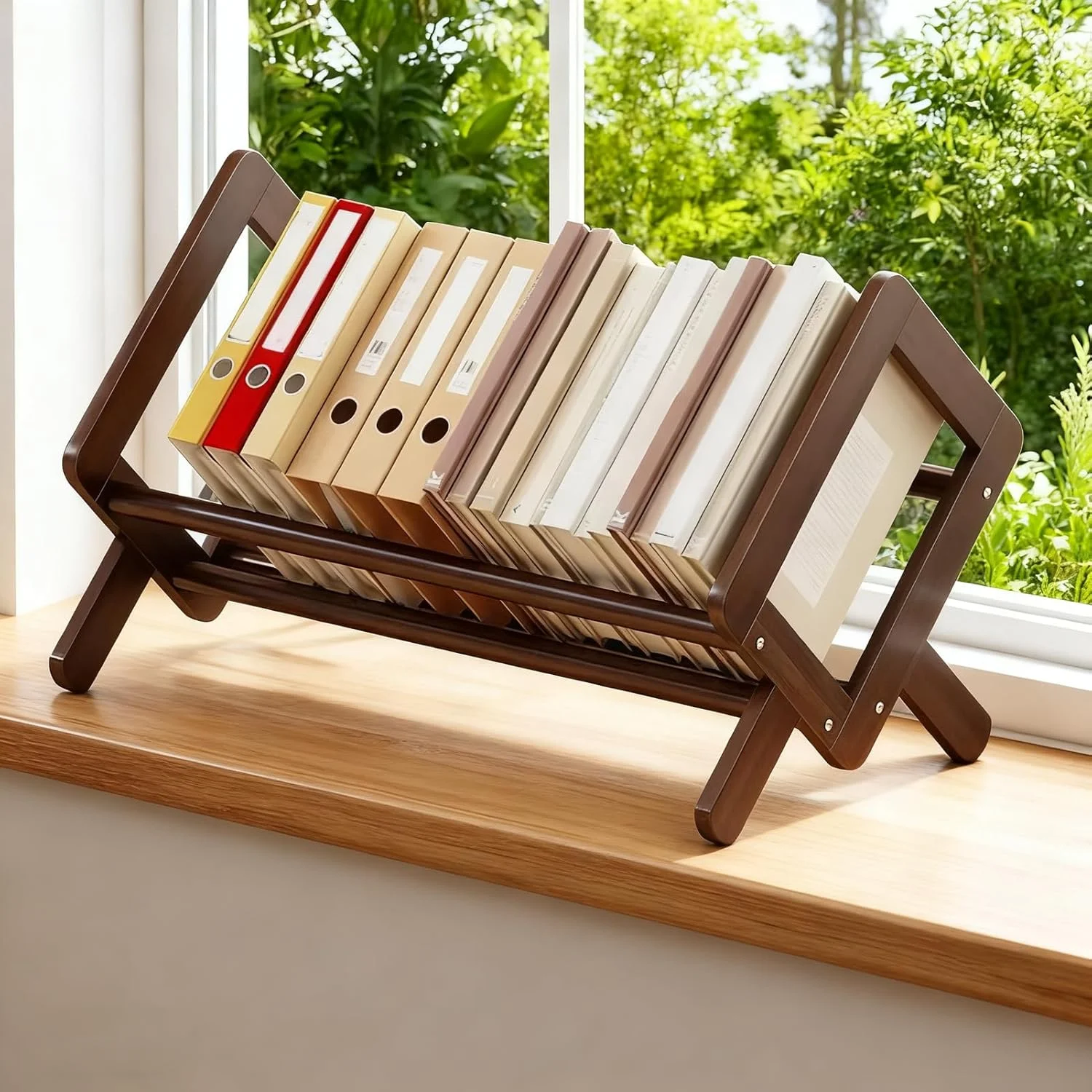 قفسه کتاب رومیزی، قفسه کتاب چوبی رومیزی - قفسه نمایش رومیزی، برای سی دی، مجلات، اسناد، کتاب، اتاق خواب، دفتر، اتاق نشیمن، کلاس درس، کتابخانه، مدرسه قفسه کتاب رومیزی، قفسه کتاب چوبی رومیزی - قفسه نمایش رومیزی، برای سی دی، مجلات، اسناد، کتاب، اتاق خواب، دفتر، اتاق نشیمن، کلاس درس، کتابخانه، مدرسه