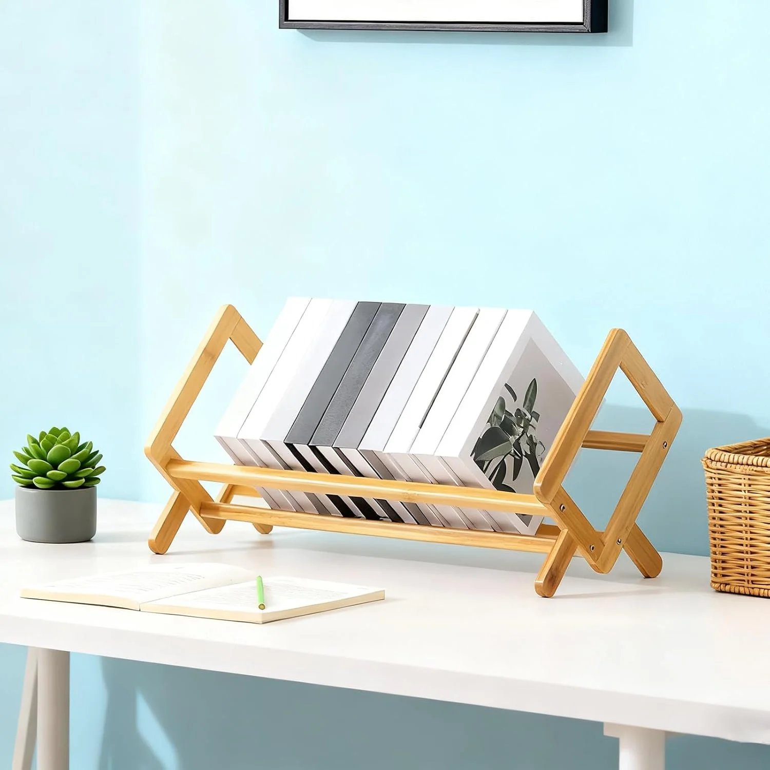 قفسه کتاب رومیزی | قفسه کتاب چوبی رومیزی - قفسه کتاب چند منظوره رومیزی، برای سی دی، مجلات، اسناد، کتاب، اتاق خواب، دفتر، اتاق نشیمن، کلاس درس، کتابخانه، مدرسه قفسه کتاب رومیزی | قفسه کتاب چوبی رومیزی - قفسه کتاب چند منظوره رومیزی، برای سی دی، مجلات، اسناد، کتاب، اتاق خواب، دفتر، اتاق نشیمن، کلاس درس، کتابخانه، مدرسه