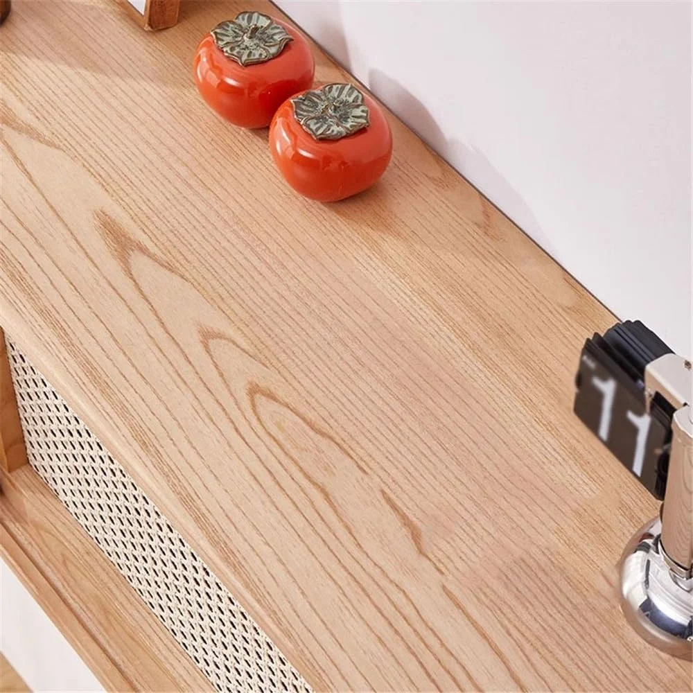 قفسه کتاب دیواری آویز با درب بافته شده از جنس تاک، کابینت ذخیره سازی چوبی نصب شده، برای قفسه نمایشگر سازمان دهنده منزل اداری قفسه کتاب دیواری آویز با درب بافته شده از جنس تاک، کابینت ذخیره سازی چوبی نصب شده، برای قفسه نمایشگر سازمان دهنده منزل اداری