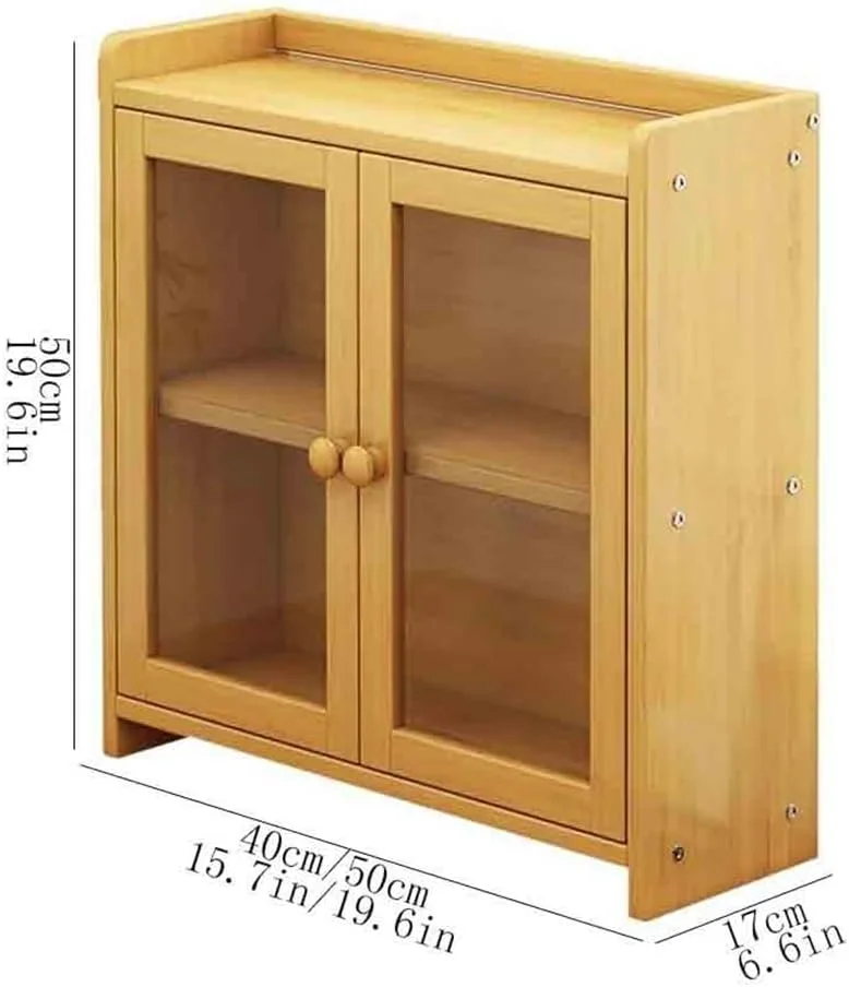 قفسه کتاب رومیزی بامبو، با درب دوتایی پلاستیکی، قفسه نمایشگر، برای قفسه سازمان دهنده چند منظوره اداری، خانه، خوابگاه (L50xW17xH50 سانتی متر) قفسه کتاب رومیزی بامبو، با درب دوتایی پلاستیکی، قفسه نمایشگر، برای قفسه سازمان دهنده چند منظوره اداری، خانه، خوابگاه (L50xW17xH50 سانتی متر)