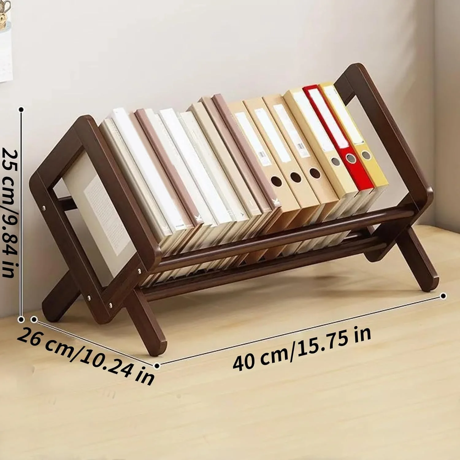 قفسه کتاب رومیزی چوبی - قفسه کتاب چند منظوره رومیزی - مناسب برای نگهداری سی دی، مجلات، اسناد، کتاب ها، اتاق خواب، دفتر کار، اتاق نشیمن، کلاس درس، کتابخانه، مدرسه قفسه کتاب رومیزی چوبی - قفسه کتاب چند منظوره رومیزی - مناسب برای نگهداری سی دی، مجلات، اسناد، کتاب ها، اتاق خواب، دفتر کار، اتاق نشیمن، کلاس درس، کتابخانه، مدرسه