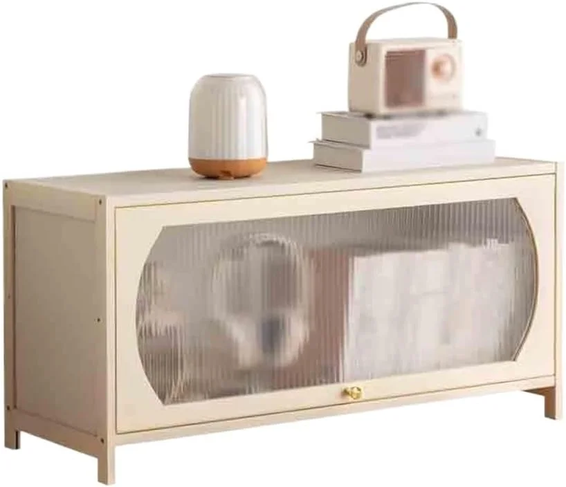 قفسه رومیزی ذخیره سازی کتاب، قفسه کتاب بامبو، با درب پلاستیکی شناور چند منظوره برای دفتر کار، آشپزخانه، اتاق خواب (L80xW32xH40 سانتی متر) قفسه رومیزی ذخیره سازی کتاب، قفسه کتاب بامبو، با درب پلاستیکی شناور چند منظوره برای دفتر کار، آشپزخانه، اتاق خواب (L80xW32xH40 سانتی متر)