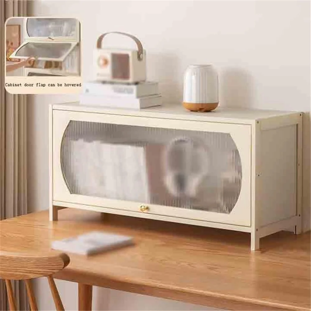 قفسه رومیزی ذخیره سازی کتاب، قفسه کتاب بامبو، با درب پلاستیکی شناور چند منظوره برای دفتر کار، آشپزخانه، اتاق خواب (L80xW32xH40 سانتی متر) قفسه رومیزی ذخیره سازی کتاب، قفسه کتاب بامبو، با درب پلاستیکی شناور چند منظوره برای دفتر کار، آشپزخانه، اتاق خواب (L80xW32xH40 سانتی متر)