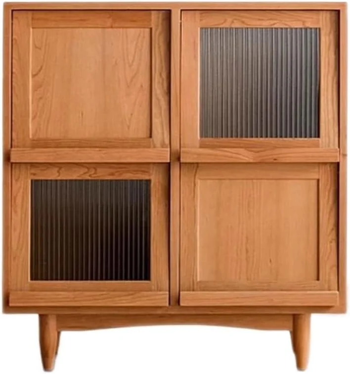 قفسه کتاب ایستاده با پایه، قفسه چوبی چهار قسمتی با درب شیشه ای لولایی، مناسب برای قفسه اتاق نشیمن، دفتر کار و مطالعه قفسه کتاب ایستاده با پایه، قفسه چوبی چهار قسمتی با درب شیشه ای لولایی، مناسب برای قفسه اتاق نشیمن، دفتر کار و مطالعه