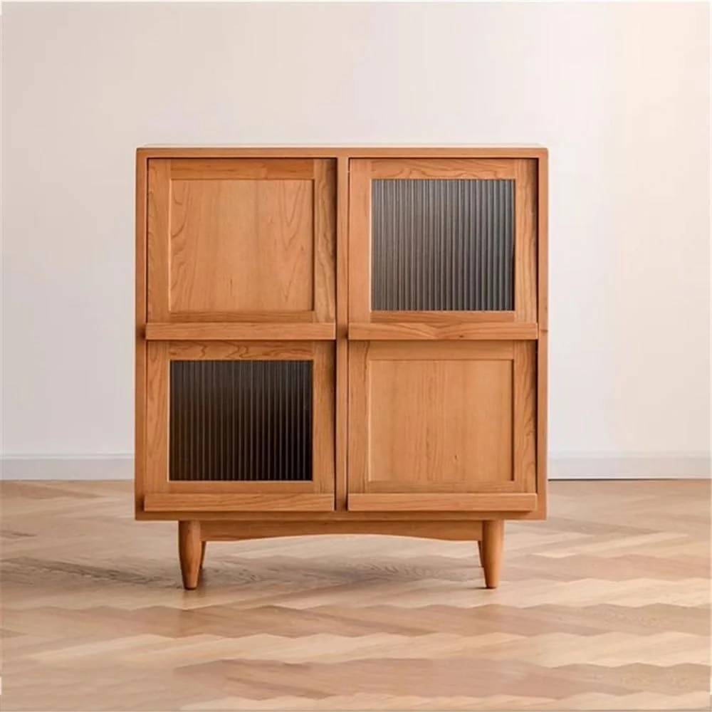 قفسه کتاب ایستاده با پایه، قفسه چوبی چهار قسمتی با درب شیشه ای لولایی، مناسب برای قفسه اتاق نشیمن، دفتر کار و مطالعه قفسه کتاب ایستاده با پایه، قفسه چوبی چهار قسمتی با درب شیشه ای لولایی، مناسب برای قفسه اتاق نشیمن، دفتر کار و مطالعه