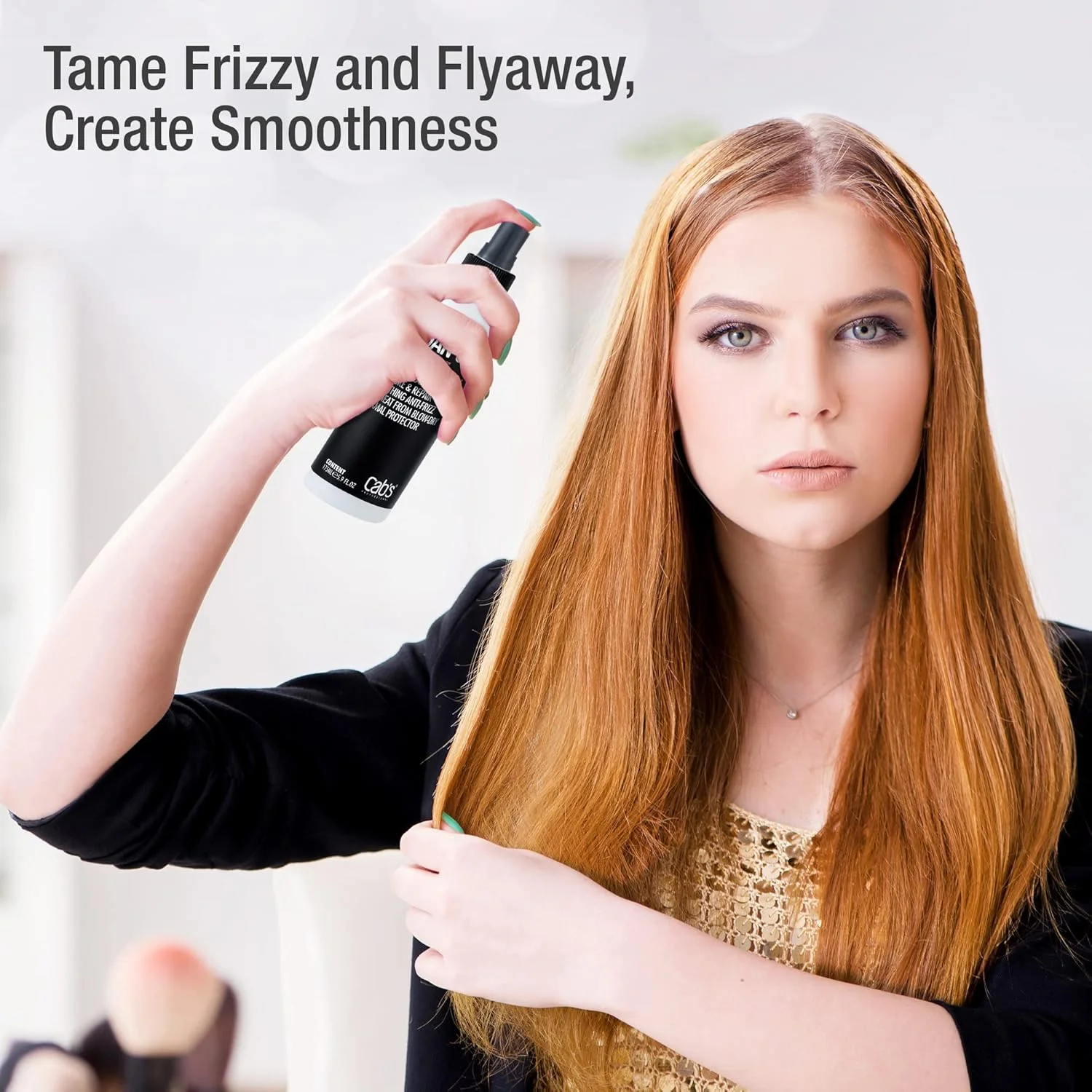 اسپری محافظ حرارت روغن آرگان مراکشی برای مو | محافظ حرارتی برای بانوان، درمان محافظت کننده مو در برابر حرارت برای موهای خشک و آسیب دیده - فاقد پارابن، 175 میلی لیتر