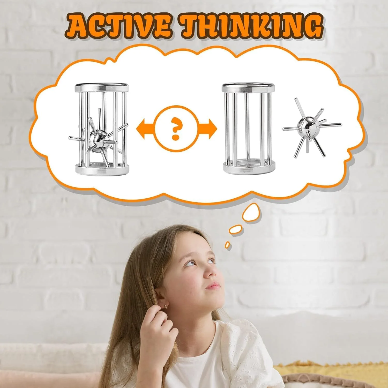 پازل های فکری Joyzzz، پازل های فلزی درهم تنیده، تست هوش باز کردن قفل، اسباب بازی پازل سه بعدی بسیار دشوار، پازل فلزی ریخته گری برای بازی های فکری کودکان و بزرگسالان