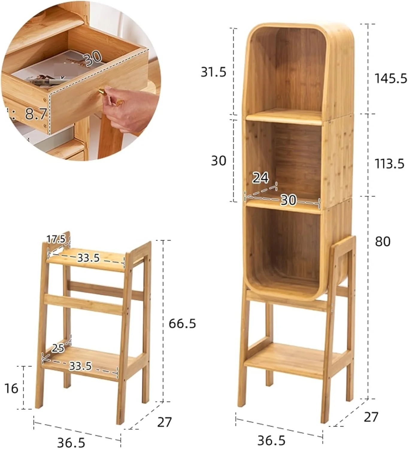 کابینت تلویزیون چوبی جامد، قفسه کتاب ساده مدرن، قفسه اتاق نشیمن، قفسه ذخیره سازی زمینی (80 سانتی متر) کابینت تلویزیون چوبی جامد، قفسه کتاب ساده مدرن، قفسه اتاق نشیمن، قفسه ذخیره سازی زمینی (80 سانتی متر)
