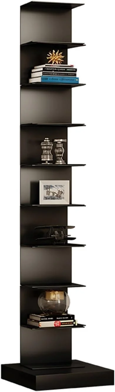 قفسه کتاب خلاقانه ساده، قفسه درختی چند لایه گوشه ای، کتابخانه کوچک خانگی شخصی (109 سانتی متر) قفسه کتاب خلاقانه ساده، قفسه درختی چند لایه گوشه ای، کتابخانه کوچک خانگی شخصی (109 سانتی متر)