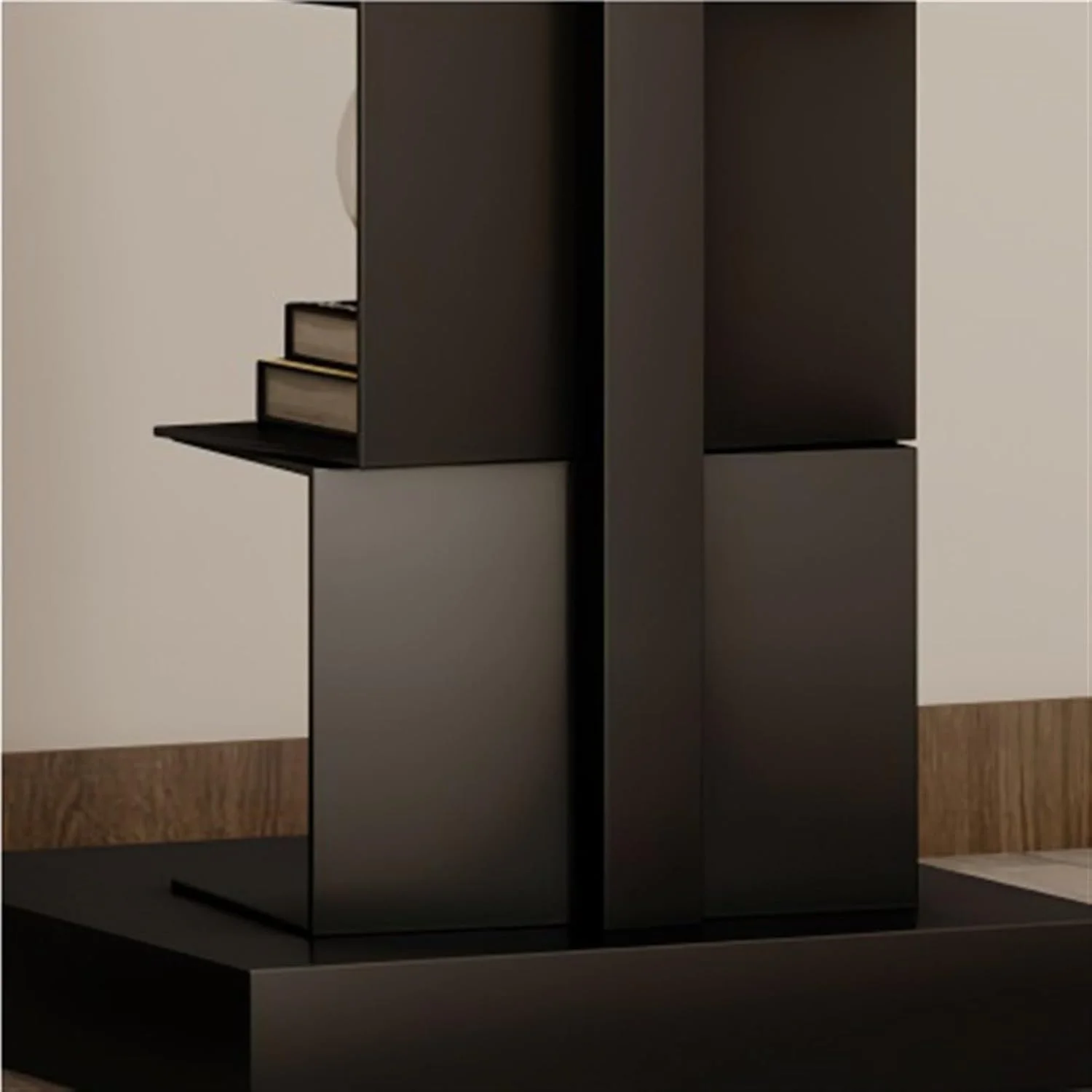 قفسه کتاب خلاقانه ساده، قفسه درختی چند لایه گوشه ای، کتابخانه کوچک خانگی شخصی (109 سانتی متر) قفسه کتاب خلاقانه ساده، قفسه درختی چند لایه گوشه ای، کتابخانه کوچک خانگی شخصی (109 سانتی متر)