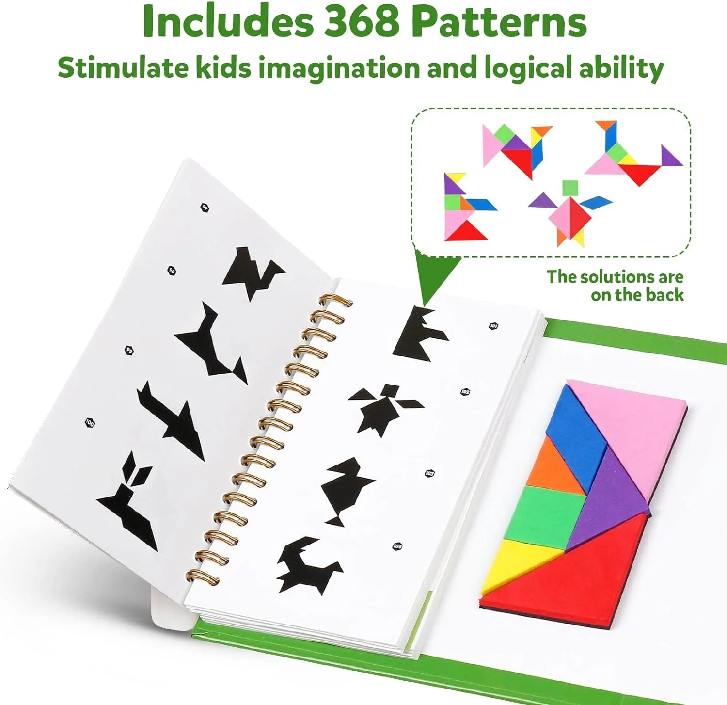 پازل تانگرام مسافرتی NALACAL، بازی پازل مغناطیسی، بازی سفر جاده ای، اَشکال اره مویی، بازی های تشریحی STEM با راه حل، اسباب بازی آموزشی IQ برای کودکان و بزرگسالان، چالش های فکری، 368 الگو پازل تانگرام مسافرتی NALACAL، بازی پازل مغناطیسی، بازی سفر جاده ای، اَشکال اره مویی، بازی های تشریحی STEM با راه حل، اسباب بازی آموزشی IQ برای کودکان و بزرگسالان، چالش های فکری، 368 الگو