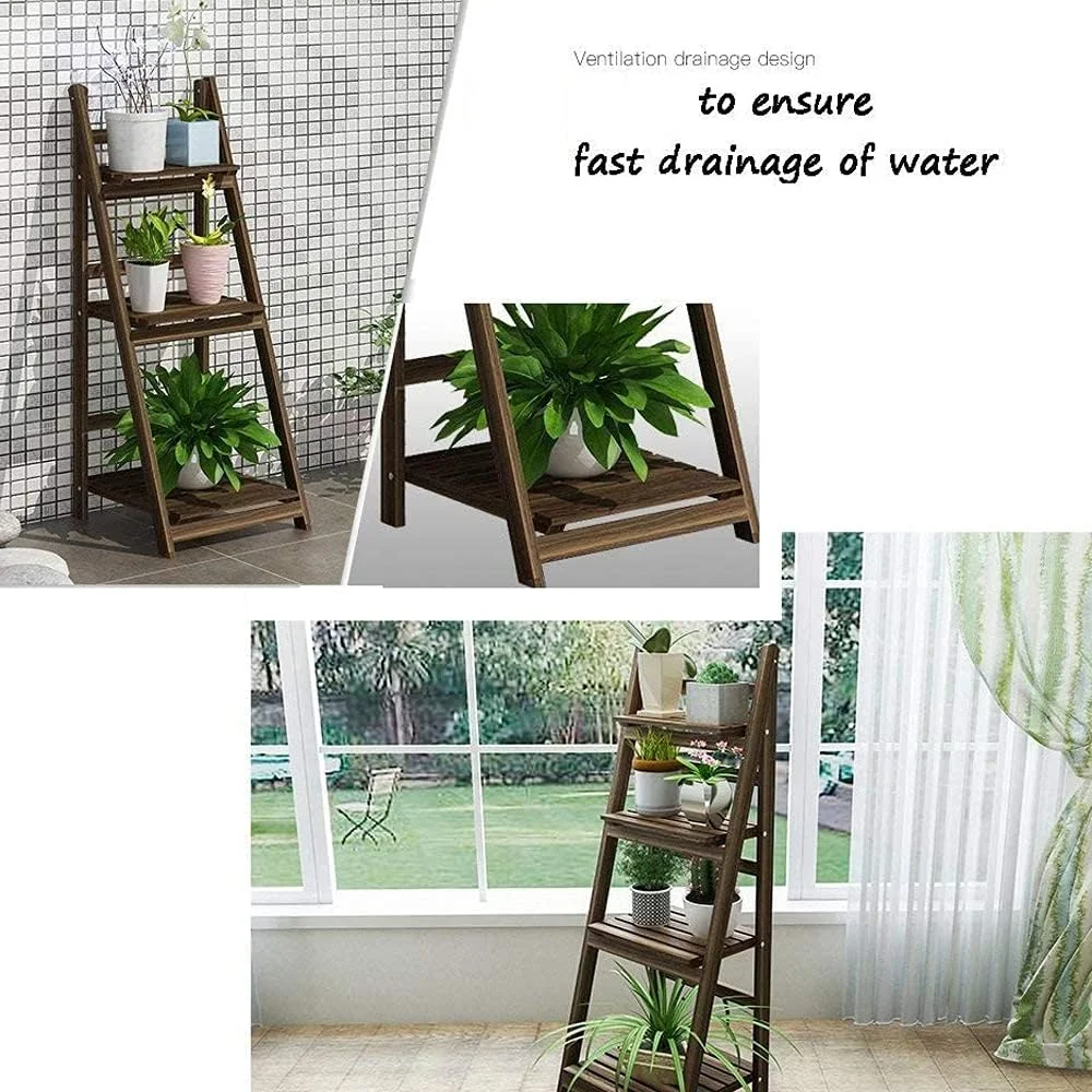 قفسه ارگانایزر حمام سه طبقه چند منظوره LINGWEI - قفسه گل چوبی - استند گیاهان - قفسه کتاب - قفسه کتابخانه - قفسه های مستقل توالت (قهوه ای) قفسه ارگانایزر حمام سه طبقه چند منظوره LINGWEI - قفسه گل چوبی - استند گیاهان - قفسه کتاب - قفسه کتابخانه - قفسه های مستقل توالت (قهوه ای)