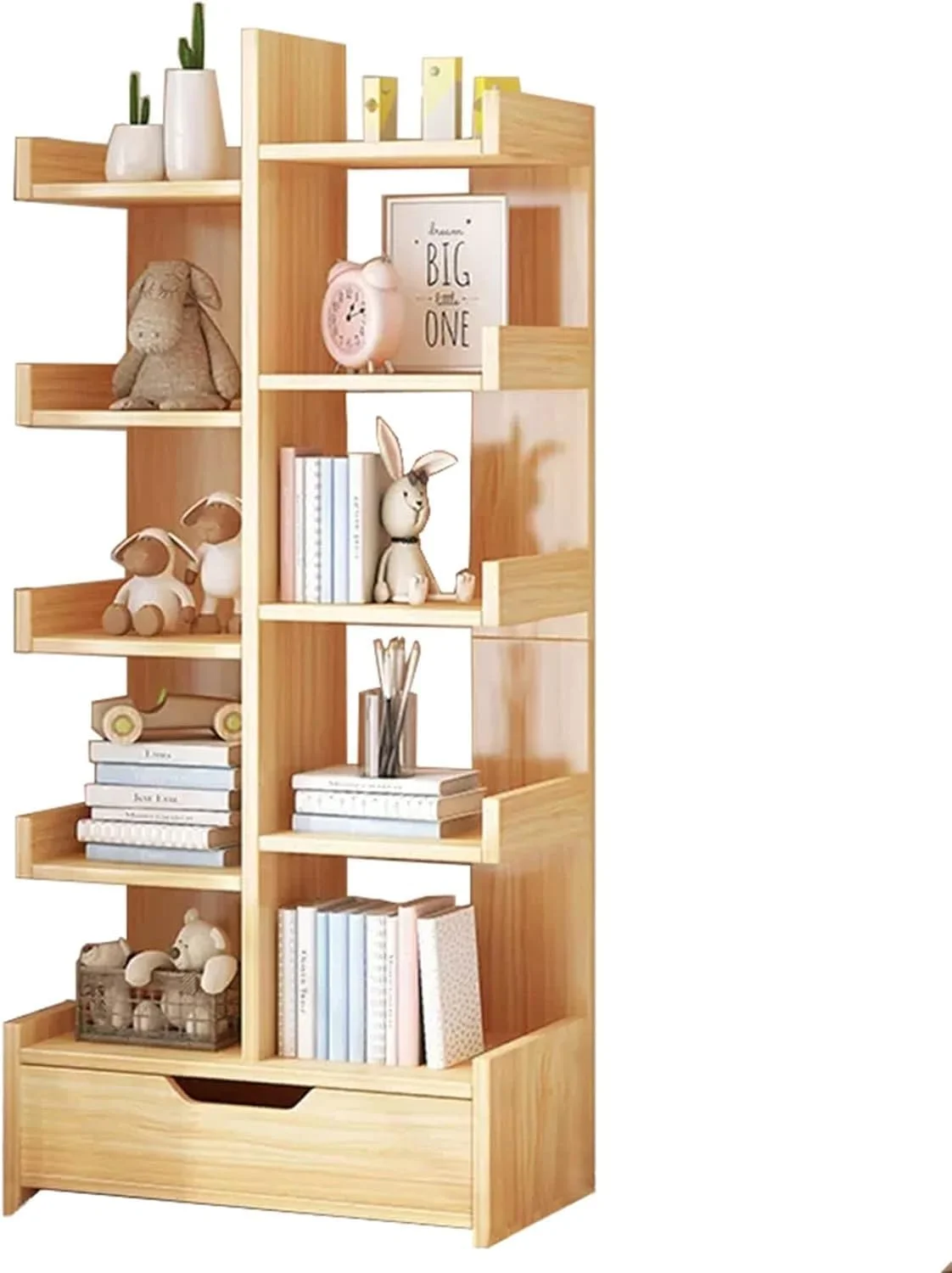 قفسه کتاب بلند MostNow برای نمایش کتاب/مجله/سی دی، استند چوبی نگهدارنده مکعبی، مناسب اتاق خواب، نشیمن، مطالعه و دفتر کار قفسه کتاب بلند MostNow برای نمایش کتاب/مجله/سی دی، استند چوبی نگهدارنده مکعبی، مناسب اتاق خواب، نشیمن، مطالعه و دفتر کار