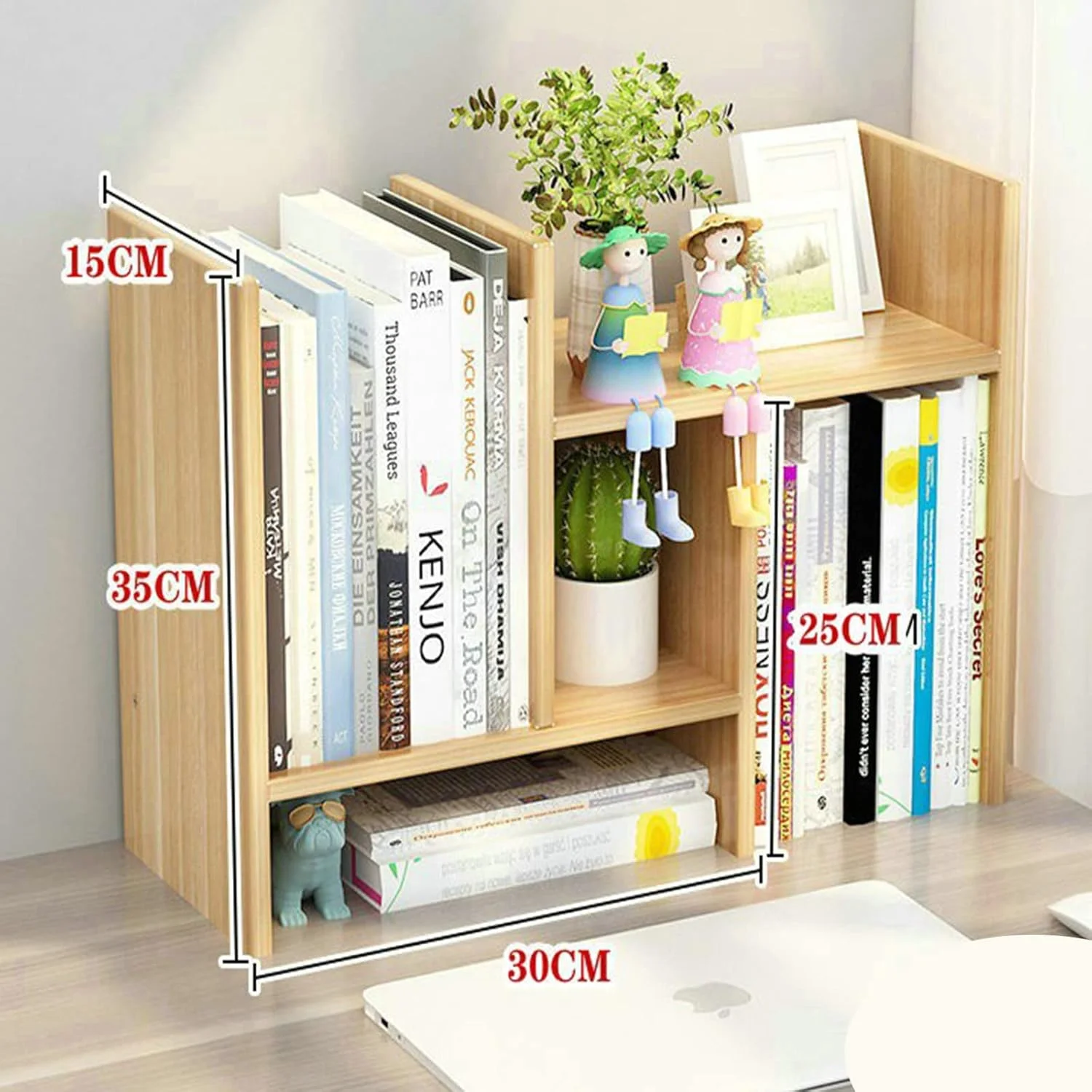 قفسه کتاب رومیزی بامبو نارسیز، قفسه نمایشگر رومیزی چوبی قابل تنظیم، قفسه ذخیره سازی اداری، قفسه کتاب رومیزی با طراحی آزاد (مشکی) قفسه کتاب رومیزی بامبو نارسیز، قفسه نمایشگر رومیزی چوبی قابل تنظیم، قفسه ذخیره سازی اداری، قفسه کتاب رومیزی با طراحی آزاد (مشکی)