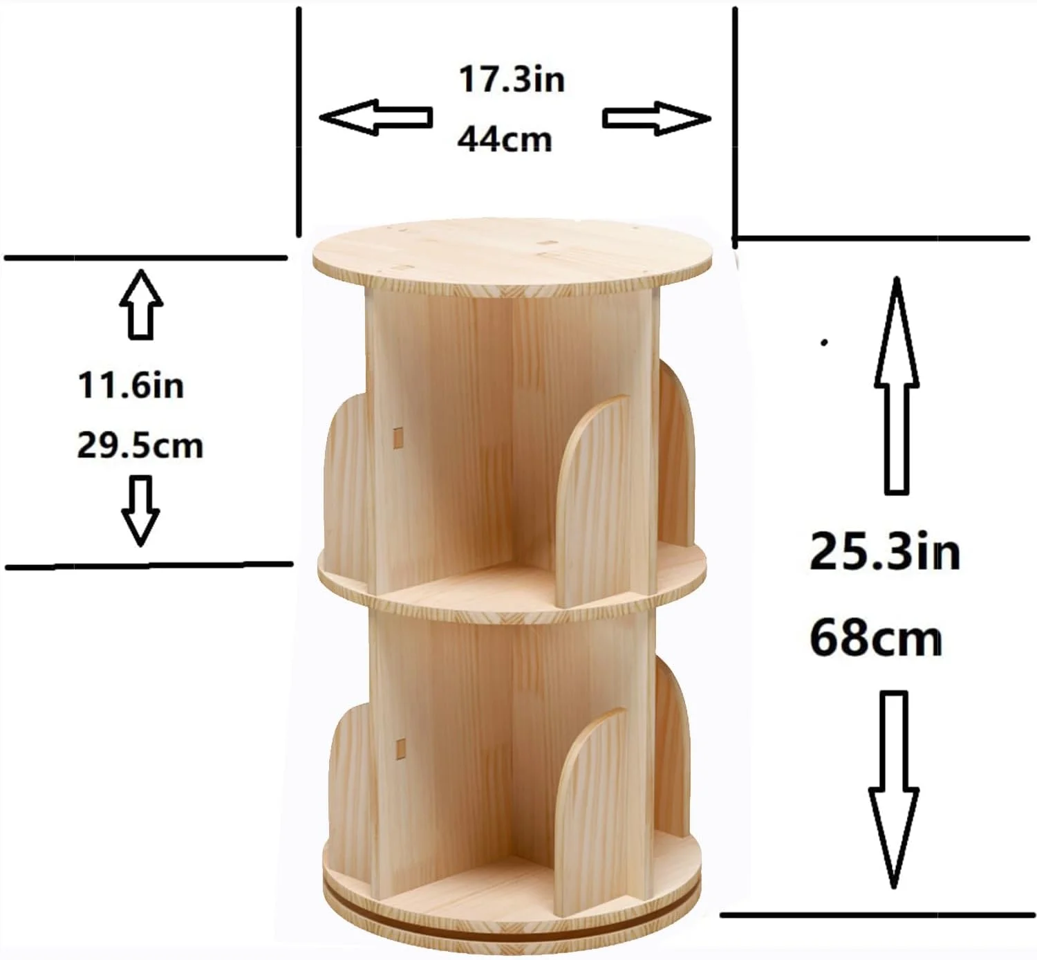 کتابخانه گردان پاهو، کتابخانه گوشه ای کوچک برای فضای کوچک، چوب جامد طبیعی 360 درجه، قفسه ذخیره سازی کتاب 2 طبقه ایستاده، سازمان دهنده باریک قفسه کتاب برای اتاق خواب، اتاق نشیمن کتابخانه گردان پاهو، کتابخانه گوشه ای کوچک برای فضای کوچک، چوب جامد طبیعی 360 درجه، قفسه ذخیره سازی کتاب 2 طبقه ایستاده، سازمان دهنده باریک قفسه کتاب برای اتاق خواب، اتاق نشیمن
