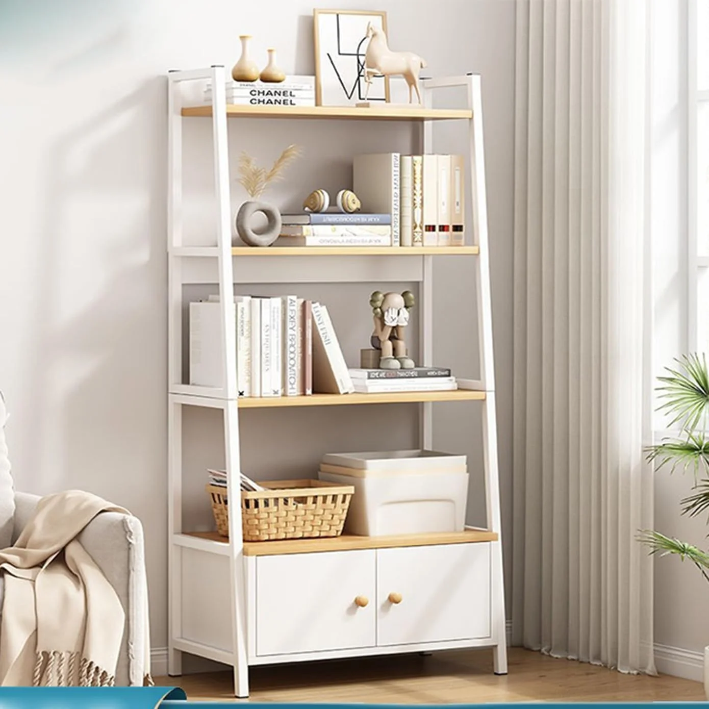 قفسه ارگانایزر 4 طبقه، قفسه کتاب، ارگانایزر قاب فلزی، ویترین کابینت با درب و دستگیره کشویی برای اتاق مطالعه، اتاق خواب، قفسه کتاب مکعبی چوبی برای کتابخانه اداری، مدرسه و خوابگاه (استایل-2) قفسه ارگانایزر 4 طبقه، قفسه کتاب، ارگانایزر قاب فلزی، ویترین کابینت با درب و دستگیره کشویی برای اتاق مطالعه، اتاق خواب، قفسه کتاب مکعبی چوبی برای کتابخانه اداری، مدرسه و خوابگاه (استایل-2)